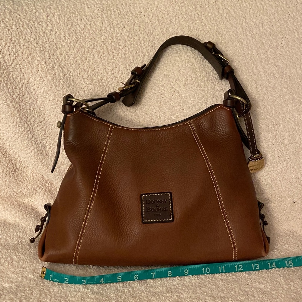 Dooney & Bourke Tan Leather Hobo Bag